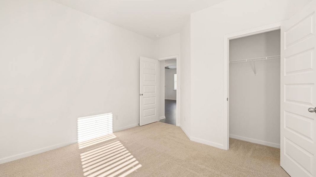 Spacious, unfurnished interior of a new home in The Gates at Pates Creek, Hampton (Image 29).
