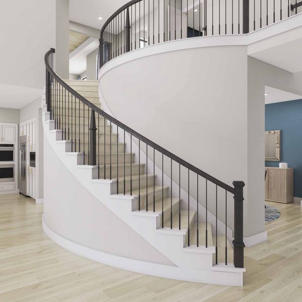 Spacious, unfurnished interior of a new home in Dunham Pointe 80′, Cypress (Image 22). Spacious, unfurnished interior of a new home in Dunham Pointe 80′, Cypress (Image 22).