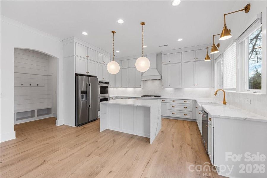 Furnished interior view inside a new home in , Charlotte (Image 7). Furnished interior view inside a new home in , Charlotte (Image 7).