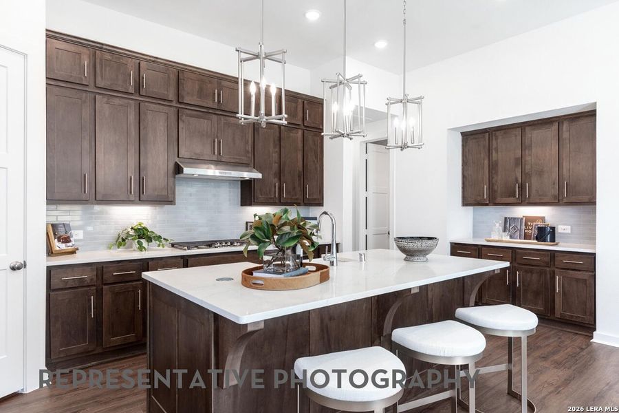 Furnished interior view inside a new home in Davis Ranch, San Antonio (Image 11).
