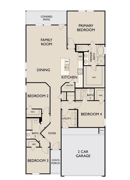 The Hamilton Floor Plan