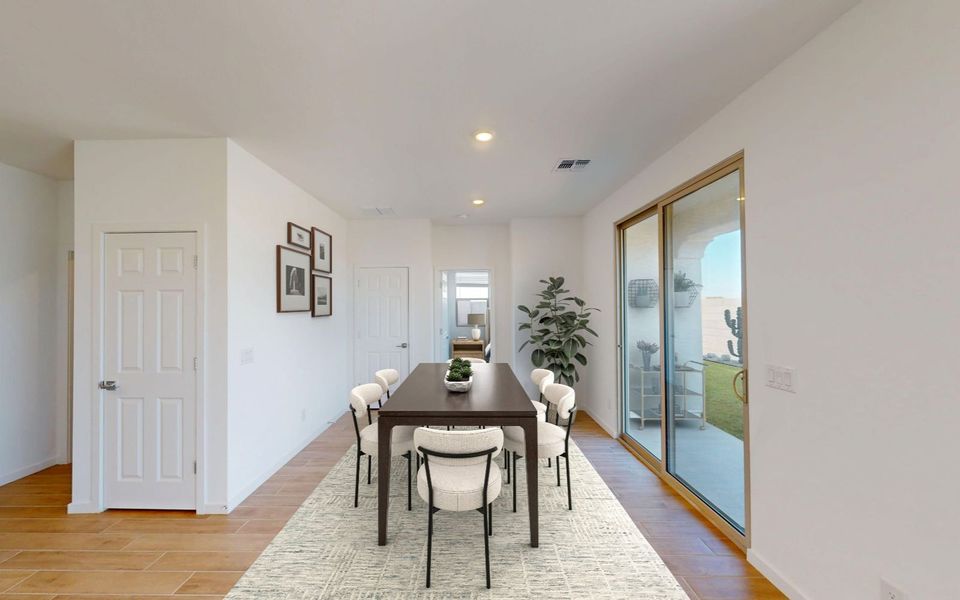 Furnished interior view inside a new home in Blossom Rock, Apache Junction (Image 4).