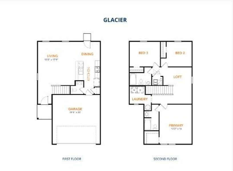 Glacier Floor Plan Glacier Floor Plan