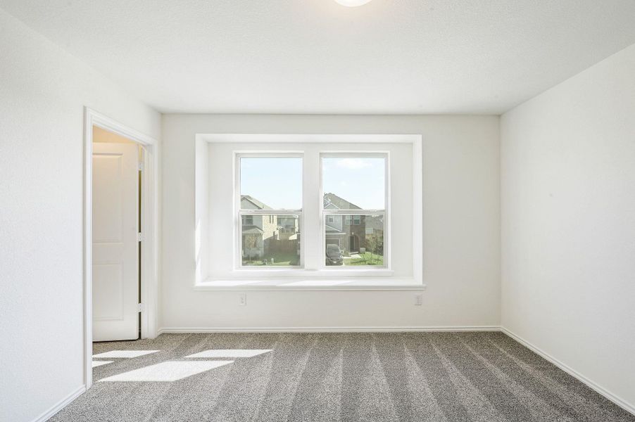 Spacious, unfurnished interior of a new home in Salerno - Heritage Collection, Round Rock (Image 31). Spacious, unfurnished interior of a new home in Salerno - Heritage Collection, Round Rock (Image 31).