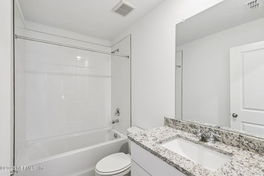 Furnished interior view inside a new home in Kings Crossing, Jacksonville (Image 6). Furnished interior view inside a new home in Kings Crossing, Jacksonville (Image 6).