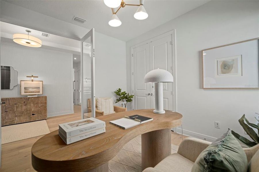 Furnished interior view inside a new home in Fieldstone, Plant City (Image 4).