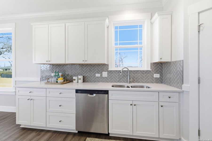 Furnished interior view inside a new home in Lonesome Dove, San Antonio (Image 41).