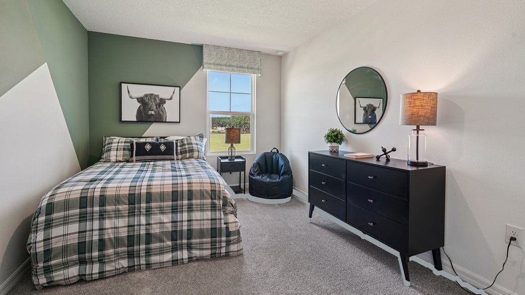 Representative furnished interior of a home built from the Elston by D.R. Horton in Avalon Woods, Newberry (Image 23).