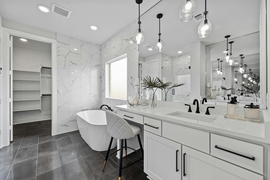 Furnished interior view inside a new home in Candela South, Richmond (Image 16).