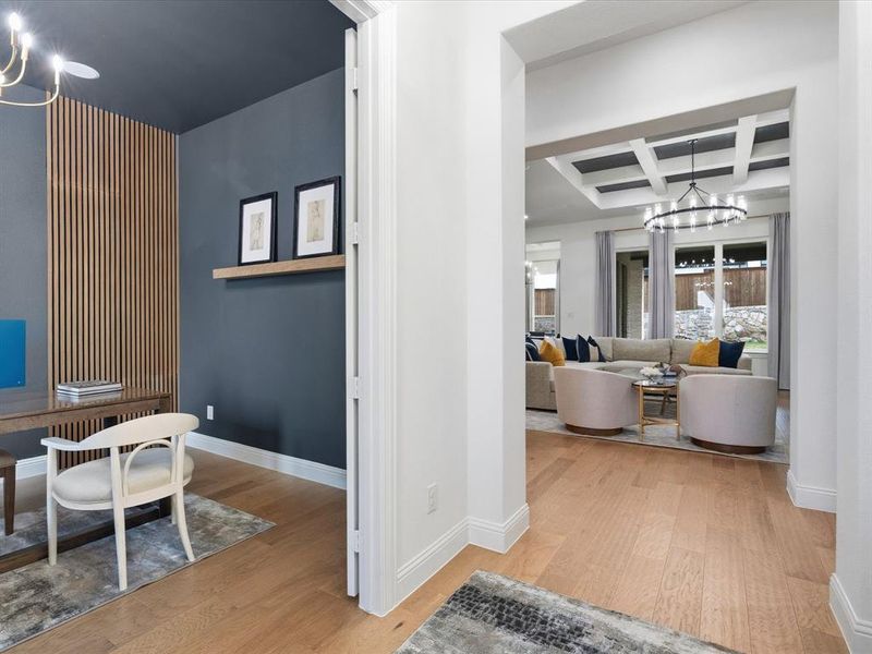 Furnished interior view inside a new home in , Celina (Image 8).