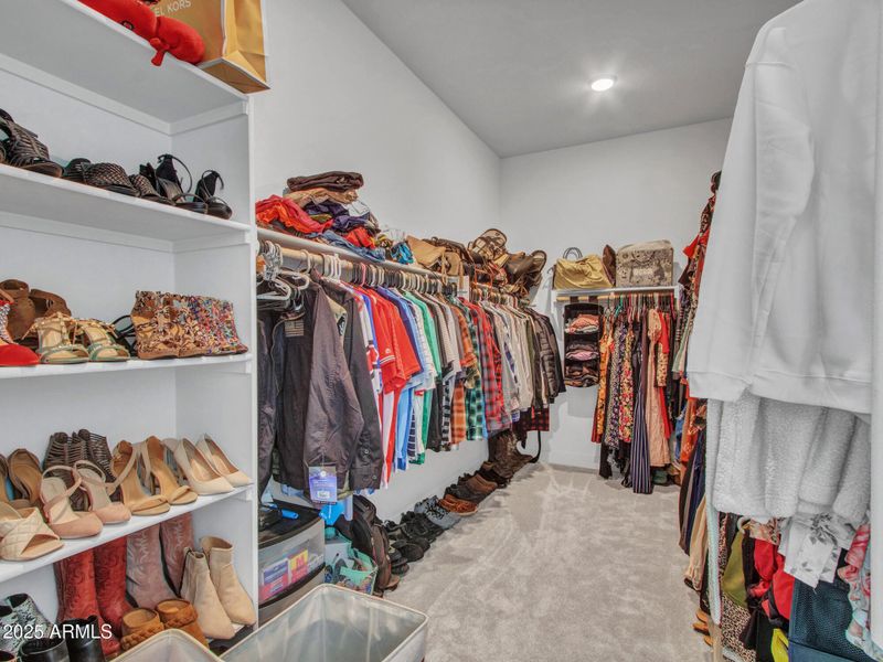 Primary Walk-In Closet