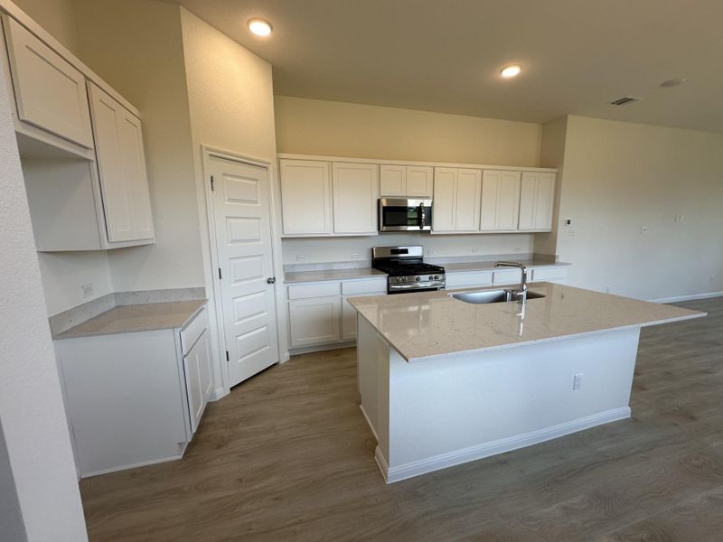 Furnished interior view inside a new home in Trinity Ranch, Elgin (Image 11). Furnished interior view inside a new home in Trinity Ranch, Elgin (Image 11).