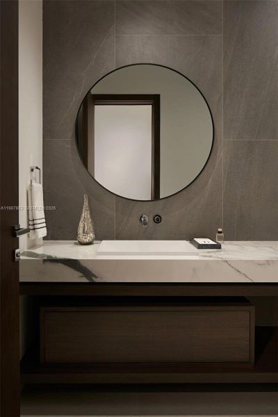 Close-up of interior finishes inside a home in , Pinecrest (Image 21).