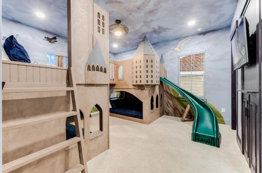 Furnished interior view inside a new home in , Reunion (Image 42).