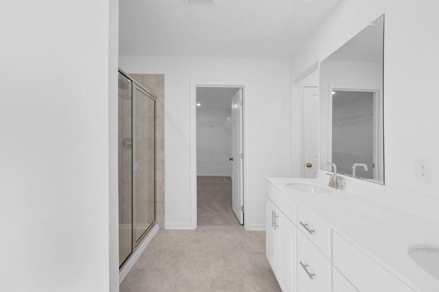 Furnished interior view inside a new home in Falls Creek, Flowery Branch (Image 7).