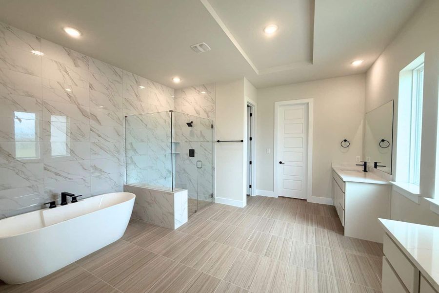 Furnished interior view inside a new home in Feathergrass, Georgetown (Image 11).