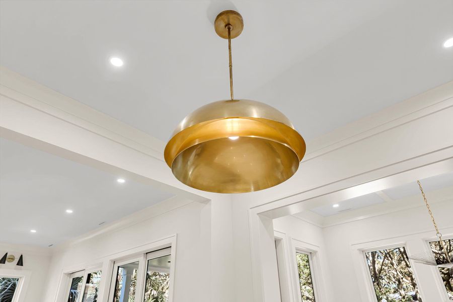 Close-up of interior finishes inside a home in , Isle Of Palms (Image 50).