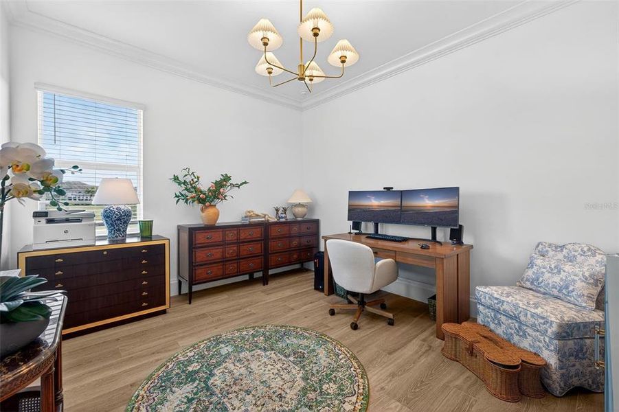Furnished interior view inside a new home in , Fort Myers (Image 30).
