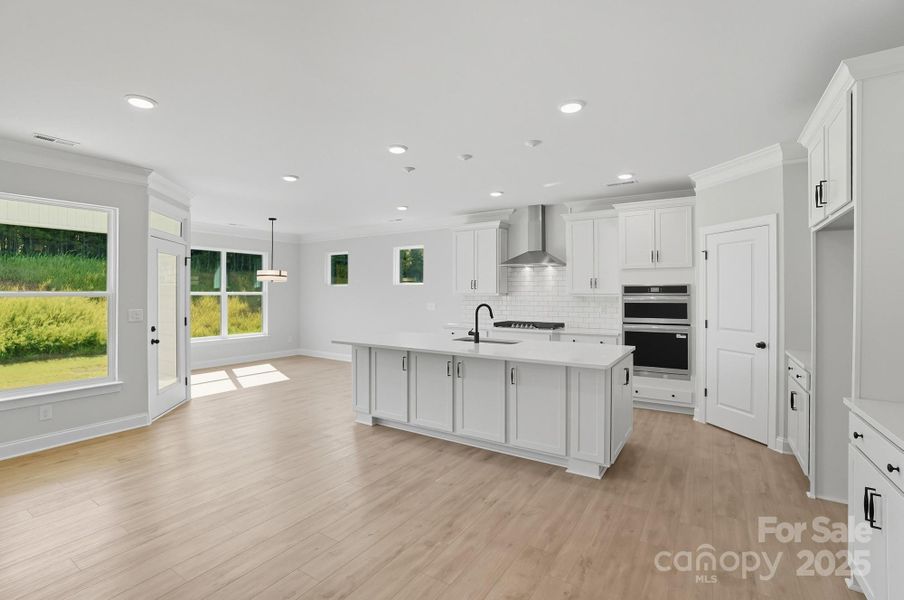 Furnished interior view inside a new home in , Sherrills Ford (Image 5).