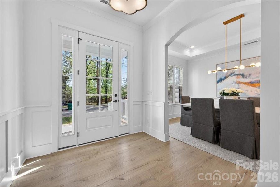 Spacious, unfurnished interior of a new home in , Charlotte (Image 24).