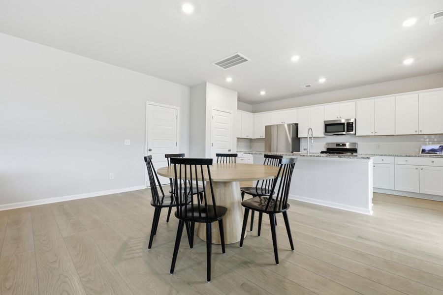 Furnished interior view inside a new home in Sweetgrass at Summers Corner: Carolina Collection, Summerville (Image 14).