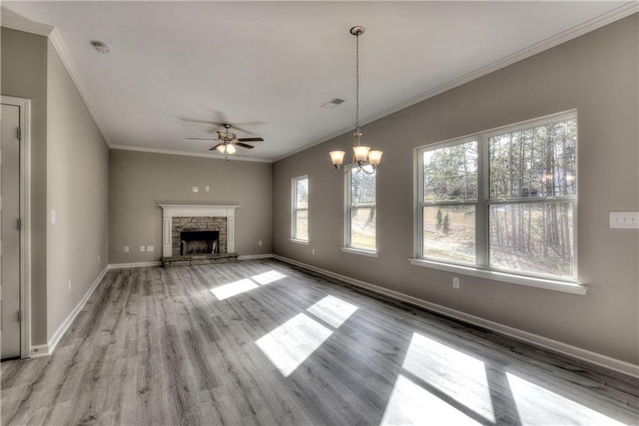 Spacious, unfurnished interior of a new home in , Cartersville (Image 25). Spacious, unfurnished interior of a new home in , Cartersville (Image 25).