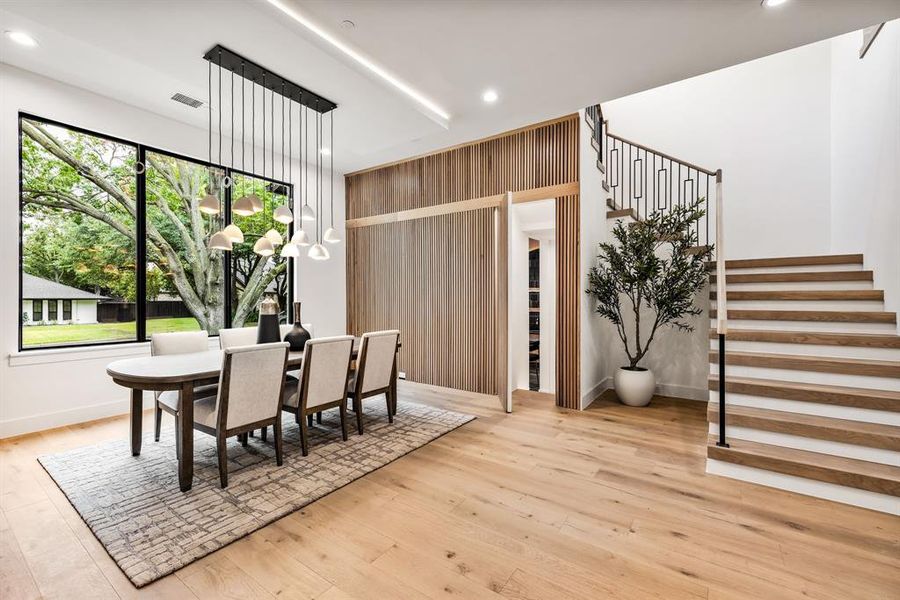 Furnished interior view inside a new home in , Dallas (Image 7). Furnished interior view inside a new home in , Dallas (Image 7).