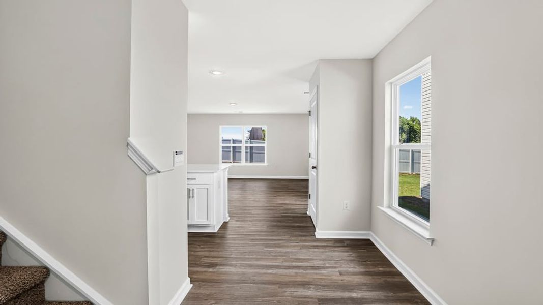 Spacious, unfurnished interior of a new home in Cedar Gap, Fountain Inn (Image 17). Spacious, unfurnished interior of a new home in Cedar Gap, Fountain Inn (Image 17).