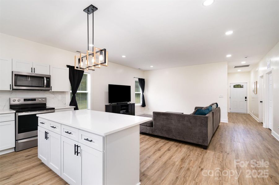 Furnished interior view inside a new home in , Shelby (Image 10). Furnished interior view inside a new home in , Shelby (Image 10).