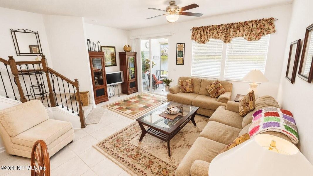 Furnished interior view inside a new home in , St. Johns (Image 11).