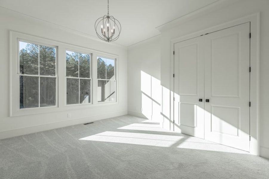 Representative unfurnished interior of a home built from the Summerbrook by Riverstone Construction, LLC in Jasper Highlands, Guild (Image 51). Representative unfurnished interior of a home built from the Summerbrook by Riverstone Construction, LLC in Jasper Highlands, Guild (Image 51).