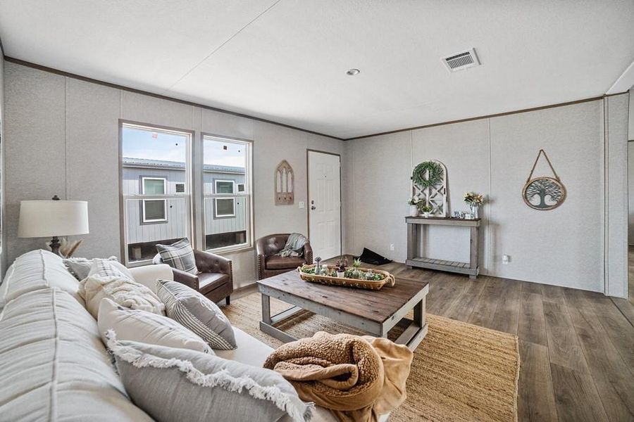 Furnished interior view inside a new home in , Azle (Image 9). Furnished interior view inside a new home in , Azle (Image 9).