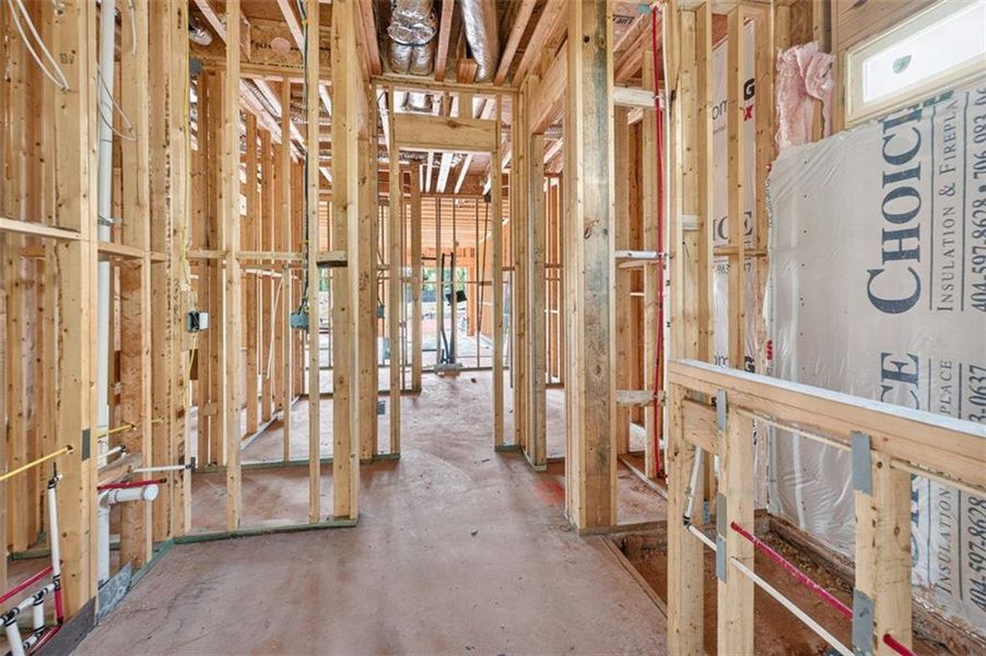 In-progress construction of a new home in , Statham, GA (Image 3).