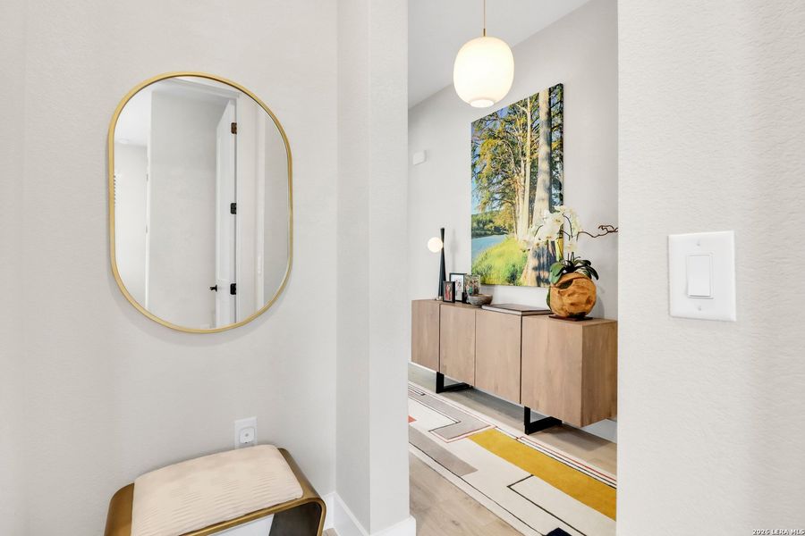Furnished interior view inside a new home in Kissing Tree, San Marcos (Image 7).
