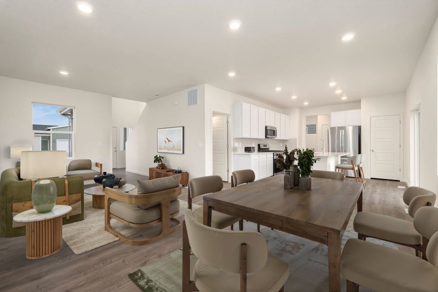 Representative furnished interior of a home built from the Welby by Baessler Homes in Hudson Hills, Hudson (Image 7). Representative furnished interior of a home built from the Welby by Baessler Homes in Hudson Hills, Hudson (Image 7).