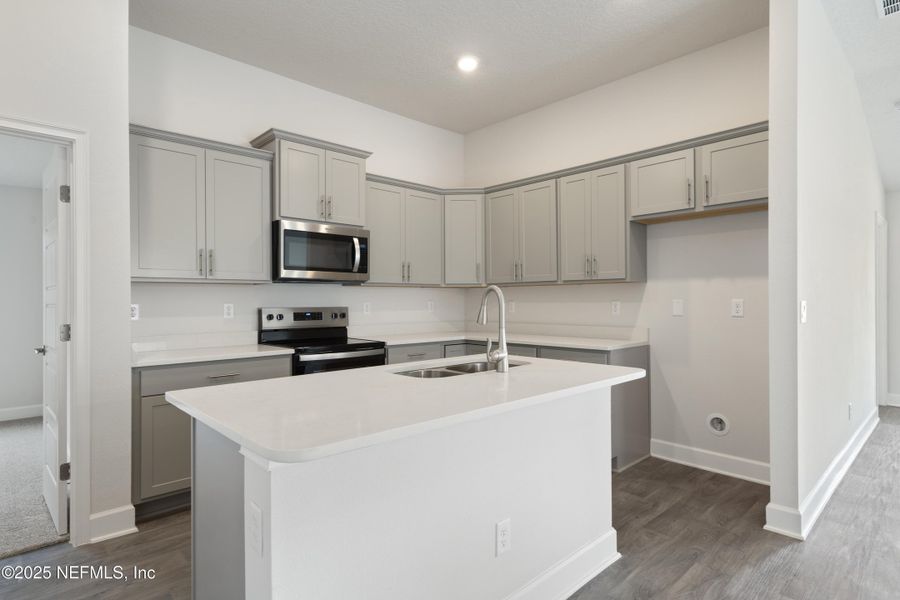 Furnished interior view inside a new home in Shadow Crest at Rolling Hills, Green Cove Springs (Image 13). Furnished interior view inside a new home in Shadow Crest at Rolling Hills, Green Cove Springs (Image 13).