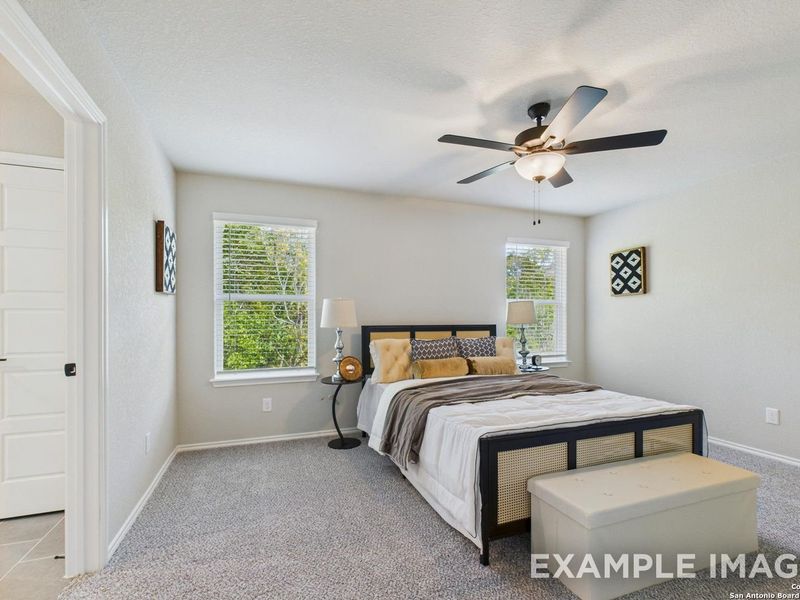 Furnished interior view inside a new home in Meadows at Oak Creek, San Antonio (Image 16).