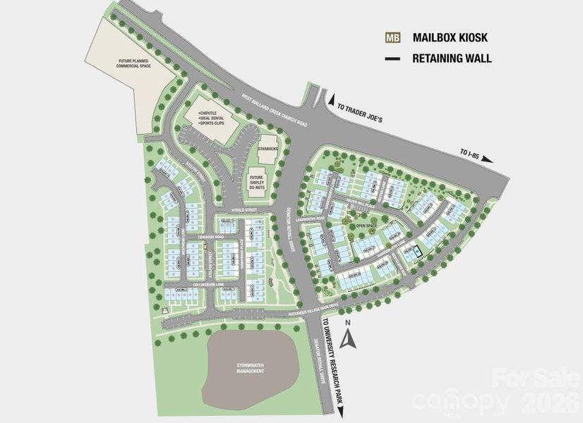 1842 Alexander Village Main Drive Sitemap
