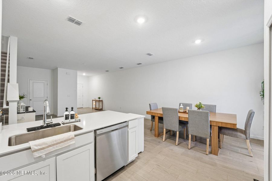 Furnished interior view inside a new home in Longbay Townhomes, Middleburg (Image 14).