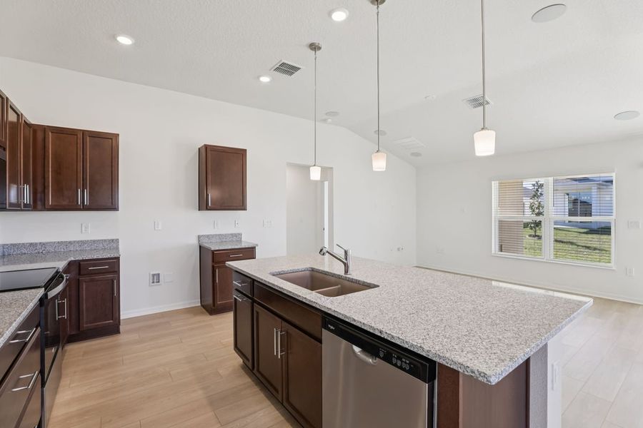 Furnished interior view inside a new home in Robins Run, Lake Wales (Image 9).