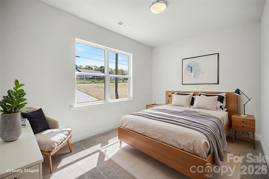 Furnished interior view inside a new home in , Gastonia (Image 9).