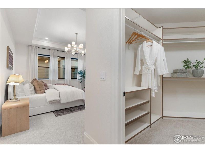 Furnished interior view inside a new home in , Berthoud (Image 32).