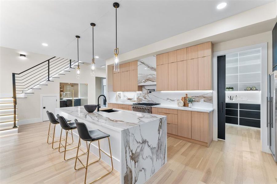 Furnished interior view inside a new home in , Dallas (Image 13). Furnished interior view inside a new home in , Dallas (Image 13).