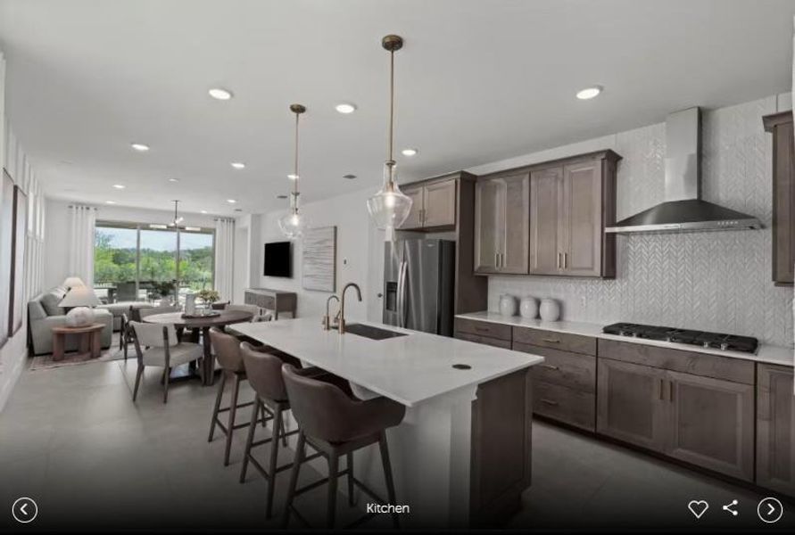 Interior photos- Photo of Del Webb model home with same floor plan, not of actual home listed.