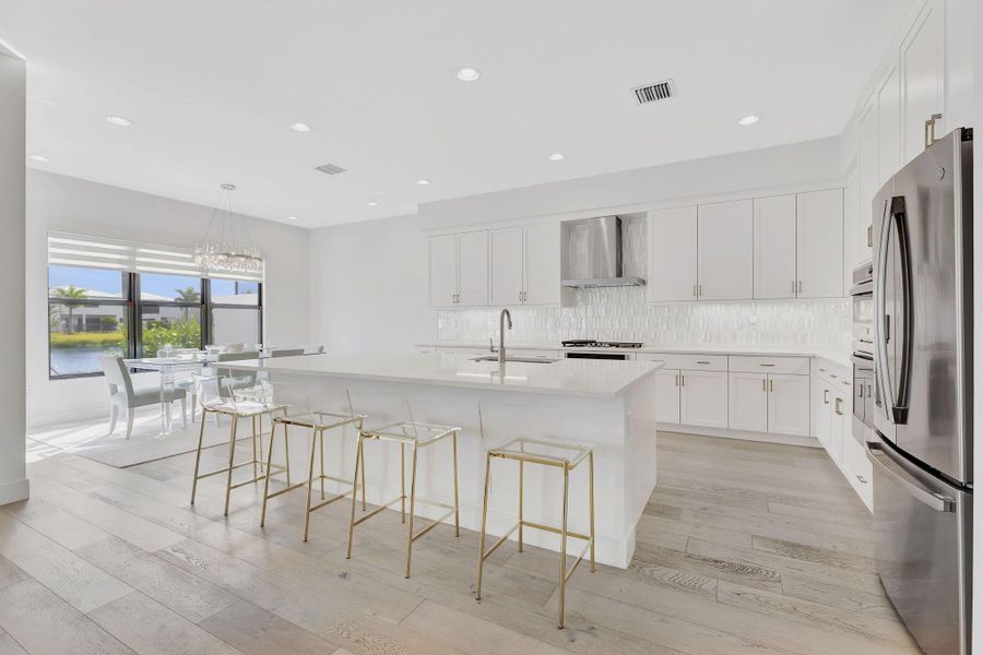 Furnished interior view inside a new home in , Boca Raton (Image 63). Furnished interior view inside a new home in , Boca Raton (Image 63).