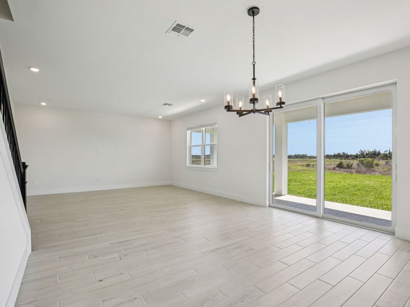 Spacious, unfurnished interior of a new home in Magnolia Bay - Reserve Series, Nokomis (Image 10).