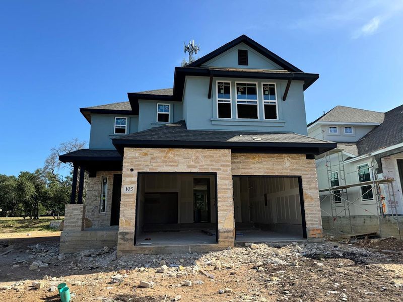 In-progress construction of a new home in Clear Creek, Round Rock, TX (Image 30).