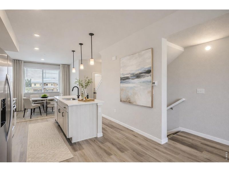 Furnished interior view inside a new home in , Fort Collins (Image 5).