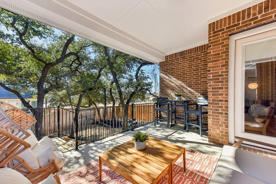 A breezy outdoor deck provides a serene space for relaxation, overlooking a verdant landscape. A breezy outdoor deck provides a serene space for relaxation, overlooking a verdant landscape.