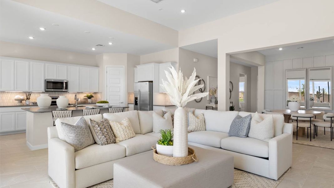 Furnished interior view inside a new home in Zanjero Pass, Waddell (Image 18).